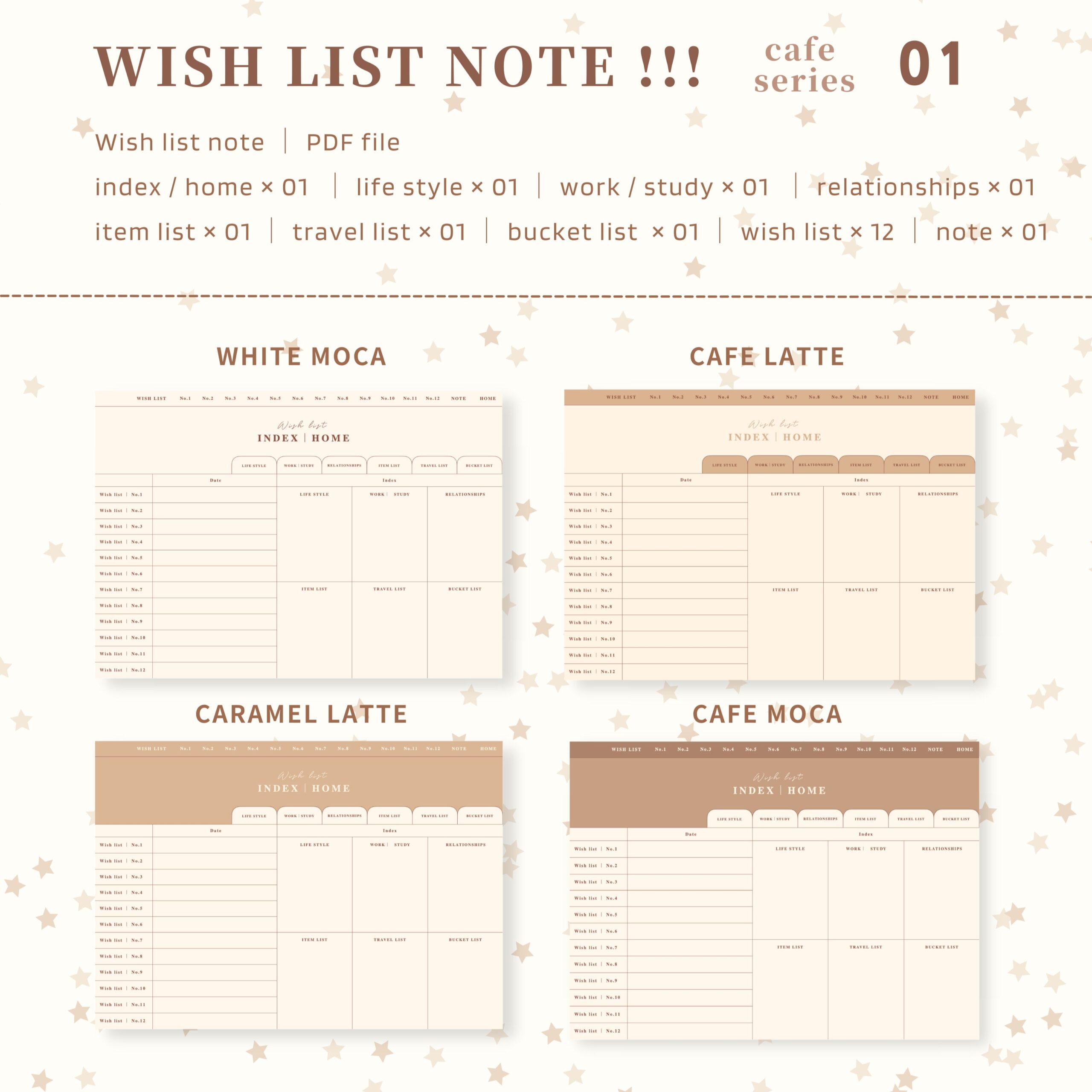 保護中: Wish list note|No.1-cafe